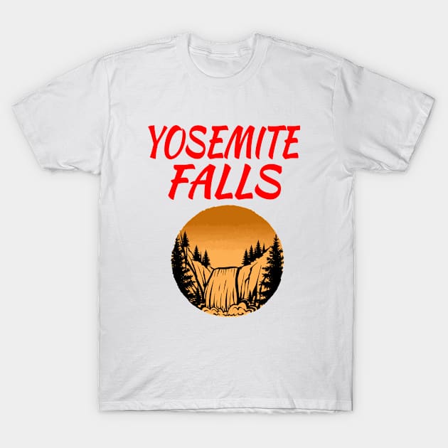 Yosemite Falls T-Shirt by soufyane